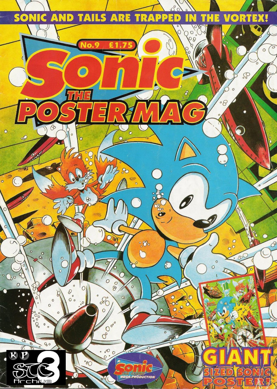 Sonic the Poster Mag - Issue #09 Comic cover page